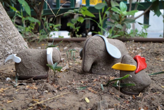 Recycling / Compost,Inhabitots,Green Products,Green Materials,DIY,Animals,art,mud toys,biodegradable toys,earth animal toys,israeli design,Bezalel Academy of Art and Design,