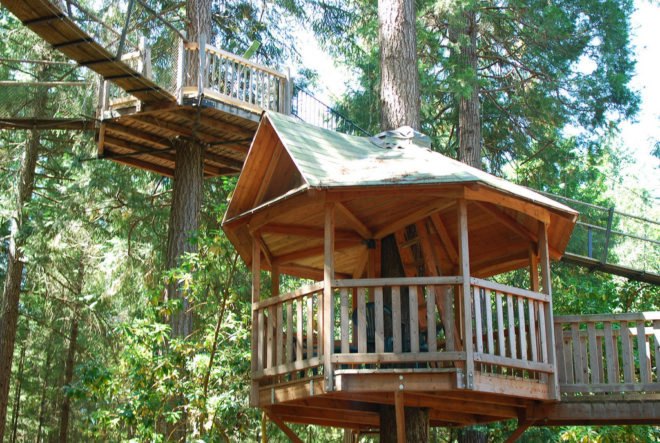 Out'n'About Treesort, Michael Garnier, treehouse, tree houses, Oregon, green design, green architecture, green resorts, bed & breakfast, hotel, eco homes