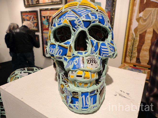 green design, eco design, sustainable design, Outsider Art Fair, recycled art, eco art, Ellen Greene Leo Sewell, C.T. mcClusky, Carlos DeMedeiros, Andrews Basurto, Racine Polycarpe, Jason D'Aquino, Moira Fain