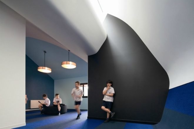 McBride Charles Ryan, architecture school, residential area, junior school australia, PEGS, heritage housing, silhouette shape