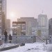 rollerhaus, architecture, living cities, eco, sustainable, concept, illustration, virtual, futuristic