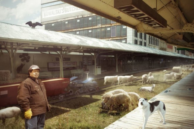 rollerhaus, architecture, living cities, eco, sustainable, concept, illustration, virtual, futuristic