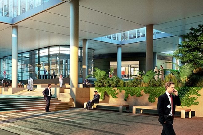 Siemens, Siemens Middle East Headquarters, Sheppard Robson, masdar city, energy efficient design, high performance envelope,
