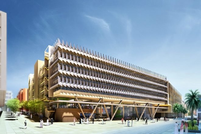 Siemens, Siemens Middle East Headquarters, Sheppard Robson, masdar city, energy efficient design, high performance envelope,