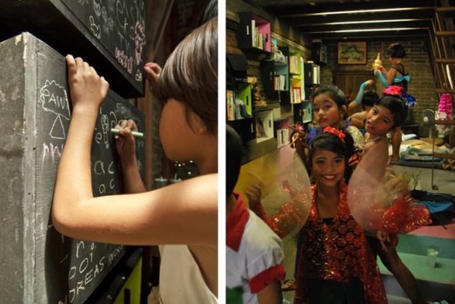 Recycled Materials, humanitarian design, Green renovation, Green Resources, green Interiors, Architecture, bangkok, TYIN Tegnestue, local materials, recycled wood, local people, sustainable library