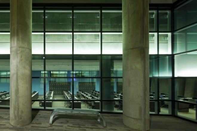 Tarrant County College, Bing Thom Architects, college campus, eco campus, fort worth, texas, trinity river east campus