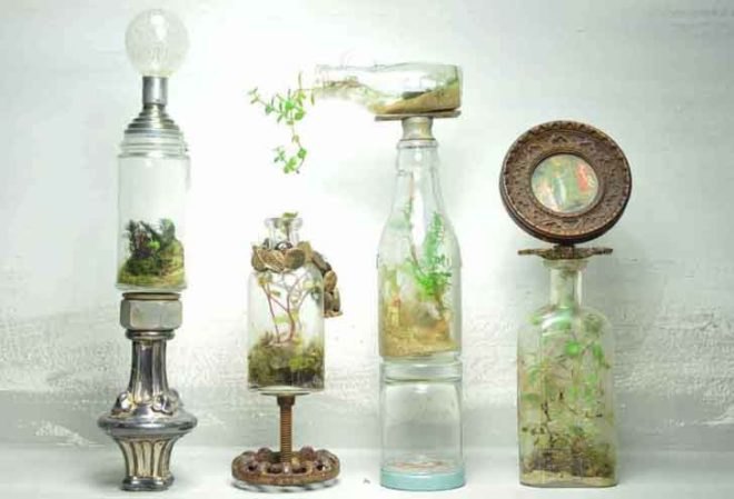 green design, eco design, sustainable design, terrariums, indoor garden, Paula Hayes, MoMA, Marianne Boesky, Jose Agatep, Slug and Squirrel, DIY terrarium, Biome terrarium, Sam Wilkinson, TERRA terrarium, Fort Standard, Kristyna Pojerova, Glasshouse terrarium, DIY Terrarium necklace