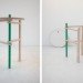 flat pack, powder coated steel, ash, laminated plywood, spanish design, pop up furniture, green furniture