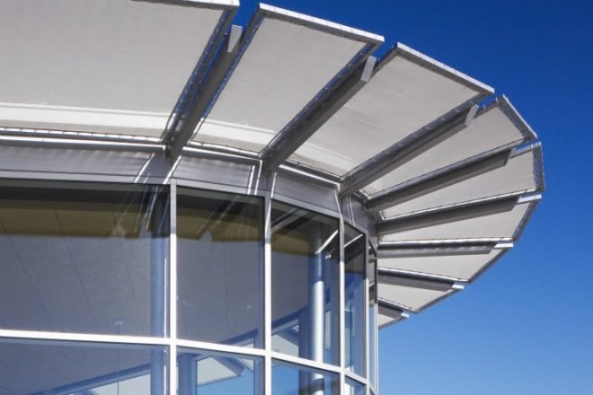 UFCU Ben White Branch, Jackson Mcelhaney Architects, Austin, Texas, green bank, eco bank,