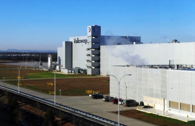 Volkswagen plant, Volkswagen, Volkswagen Chattanooga, leed buildings, leed manufacturing plants, leed platinum buildings, leed rated car plants, leed manufacturing plants, leed platinum factories
