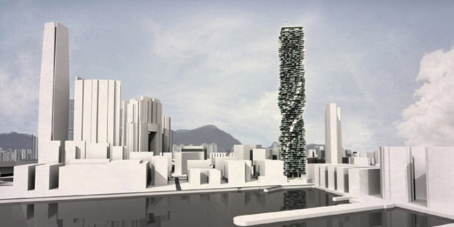 green design, eco design, sustainable design, Y Design Office, Unit Fusion, modular architecture, prefabricated architecture, Hong Kong, Vertical high rise, vertical living, plug-in housing, adjustable modular homes