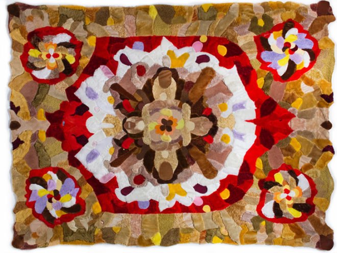 augustina woodgate, teddy bear art, stuffed animal art, recycled materials, animal skins, eco art, recycled teddy bear art, bear skin rugs, eco bear skin rugs, green bear skin rugs, eco friendly animal rugs, animal rugs, eco rugs, recycled rugs