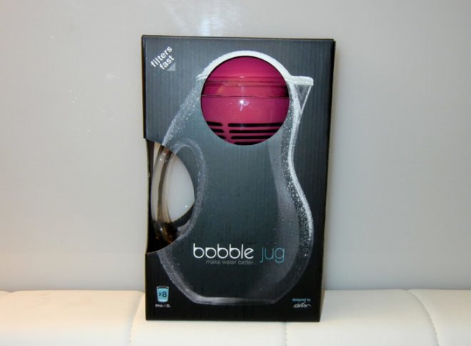 bobble, Bobble Bottle, bobble water bottle, bobble water jug, eco design, green design, Karim Rashid, recyclable plastic, Recycled Plastic, sustainable design, water filter, water purifier, Yves Béhar, bobble jug review, bobble review, is the bobble jug good