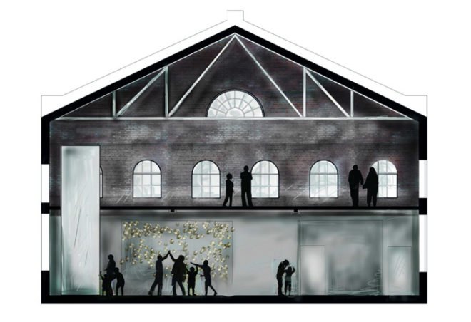 Glass Arts Center, Camilla Hounsell Halvorsen, norway green design, green building, adaptive resuse, sustainable building, green design