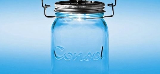 Consol, Consol solar jar, bottled sunshine, preserve jar, south africa, glass, sustainable design, eco design, green design, LED lighting, green lighting, outdoor lighting, sustainable lighting