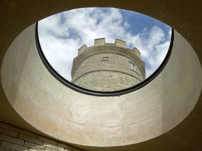 architecture, sustainable building, green architecture, eco architecture, sustainable architecture, green design, eco design, sustainable design, de matos ryan, de matos ryan architects, english architecture, english green architecture, gloucestershire, castles, folly, follies, preserving castles