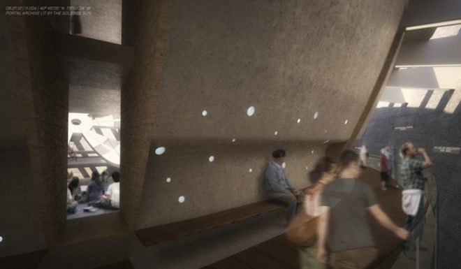 Jeff Kamuda, Syracuse University, green design, sustainable design, eco design, green design, Excavating WIlderness, NYC, Manhattan, Manhattan skyline, solstice, astrology, subterranean