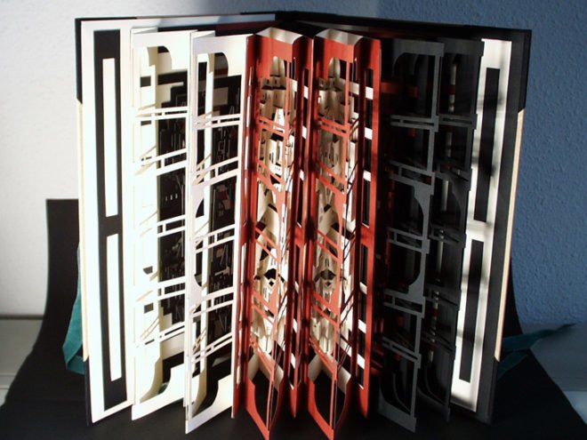 architecture made from paper, miniature paper cities, paper cities, green art, eco art, sustainable art, paper art, masahiro chatani, ingrid siliakus, paper architecture, paper design, craft paper, sheet paper, artwork paper, precision cutting