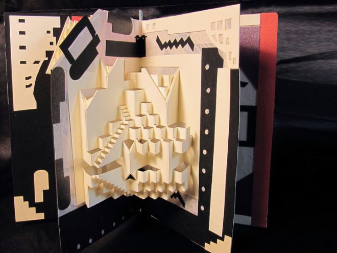 architecture made from paper, miniature paper cities, paper cities, green art, eco art, sustainable art, paper art, masahiro chatani, ingrid siliakus, paper architecture, paper design, craft paper, sheet paper, artwork paper, precision cutting