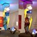 green lighting, green furniture, green design, eco design, sustainable design, eco furniture, eco lighting, sustainable lights, LED, LED lights, LED lighting, LED lamps, daniel libeskind, studio libeskind, libeskind lamp, el masterpiece, el masterpiece lamp