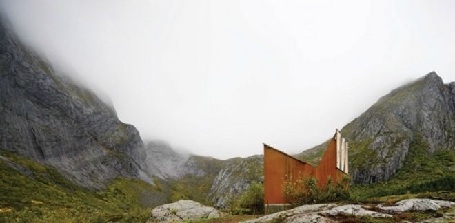 norway landscape lookouts, boost tourism, tourist industry, 3rw works, code architects, holmebakk architects, juvet hotel, todd saunders, manthey kula