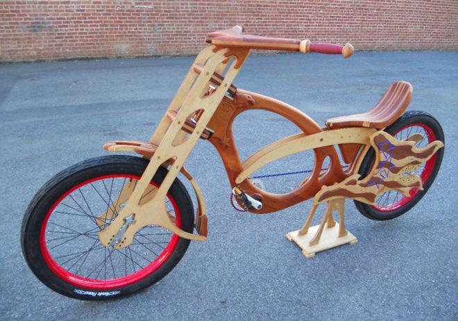 Masterworks Wooden Bikes, wooden bikes, salvaged wood, masterworks wood and design, wooden bicycles, hand crafted bicycles