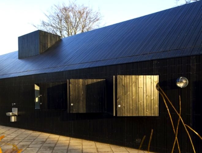 green design, sustainable design, eco design, funhouse mirrors, MLRP Architecture, MLRP, mirror pavilion, Copenhagen, Denmark, natural ventilation, green renovation, minimalism, respects the site