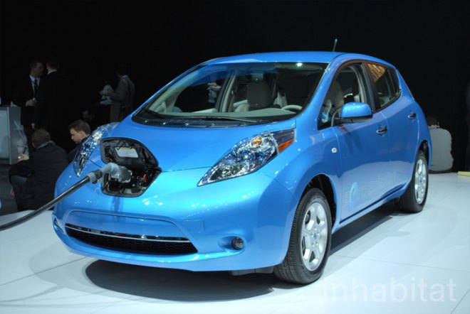 Detroit auto show, NAIAS, North American International Auto Show, Nissan, electric concept car, concept van, electric van, electric vehicle, electric truck, electric car, green transportation, alternative transportation, green automotive design, green car, green vehicle