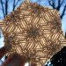 joel cooper, origami art, paper artwork, 3d paper sculptures, origami joel, handpainted paper, tessellated shape patterns, paper masks