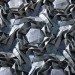 joel cooper, origami art, paper artwork, 3d paper sculptures, origami joel, handpainted paper, tessellated shape patterns, paper masks