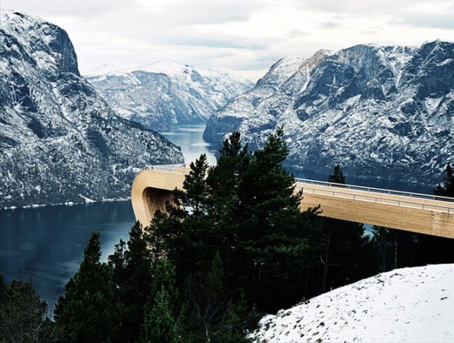 norway landscape lookouts, boost tourism, tourist industry, 3rw works, code architects, holmebakk architects, juvet hotel, todd saunders, manthey kula