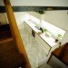 Silverbeaver, Hausboot, house boat, floating home, Confused Direction, Confused Direction Design, Germany, sustainable boat house, green design, sustainable design, eco design, daylighting, energy efficiency, small footprint, locally-sourced materials, green materials, oldenburg, hunt river, resopal, resofloor, insulation, Bullerjan Oven