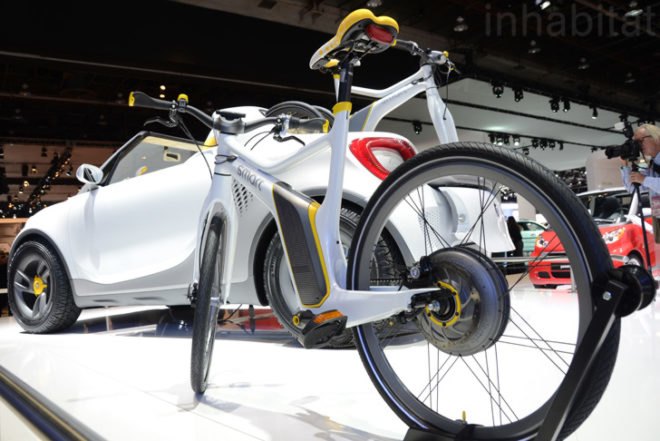 Smart electric pickup truck, smart EV truck, EV, electric truck, electric pickup truck, Smart EV, Smart electric truck, Smart EV truck, bizarrely small truck, smart, pick up, for us, detroit auto show, green car, electric vehicle, e-bikes, sustainable, NAIAS