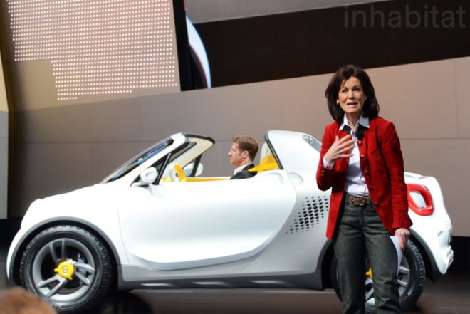 Smart electric pickup truck, smart EV truck, EV, electric truck, electric pickup truck, Smart EV, Smart electric truck, Smart EV truck, bizarrely small truck, smart, pick up, for us, detroit auto show, green car, electric vehicle, e-bikes, sustainable, NAIAS
