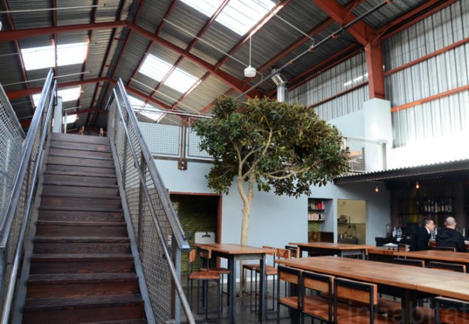 Southern Pacific Brewing, San Francisco, boor bridges architecture, green renovation, sustainable design, green design, green building, green architecture, boor bridges architecture, green bar, mission district, green brewing company, southern pacific brewing company, adaptive reuse, industrial renovation