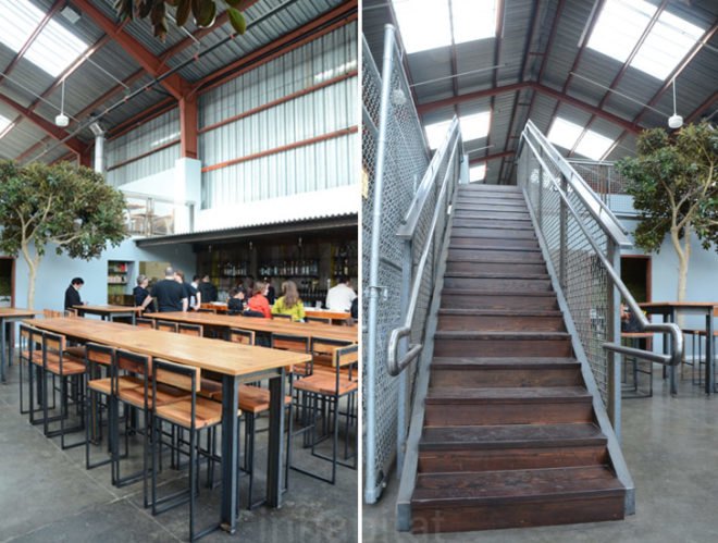 Southern Pacific Brewing, San Francisco, boor bridges architecture, green renovation, sustainable design, green design, green building, green architecture, boor bridges architecture, green bar, mission district, green brewing company, southern pacific brewing company, adaptive reuse, industrial renovation