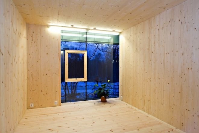 Steinsvik Arkitektkontor, storelva, norway, polar circle, thermic collectors, solar energy, solar collectors, green design, sustainable design, sustainable building, passive design, movement controlled lighting, underground heating, untreated wood, insulation, daylighting, eco design, green design