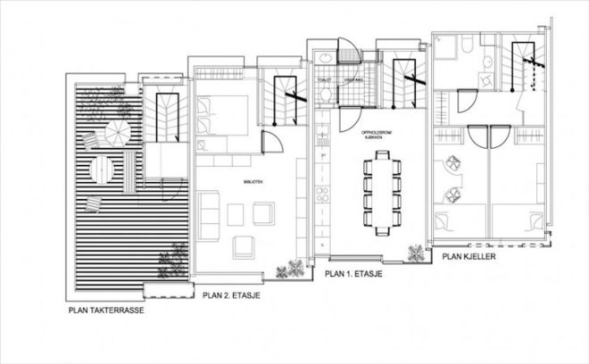 Steinsvik Arkitektkontor, storelva, norway, polar circle, thermic collectors, solar energy, solar collectors, green design, sustainable design, sustainable building, passive design, movement controlled lighting, underground heating, untreated wood, insulation, daylighting, eco design, green design