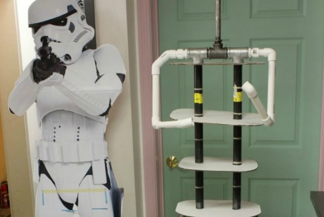 amanda oakleaf cakes, stormtrooper cake, lifesized star wars cake, sci fi geek cake, nerds eat star wars, sci fi soldier, character cake