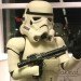 300 lb stormtrooper cake, star wars cake, arisa sci fi convention, quirky cakes, amanda oakleaf cakes, stormtrooper cake, lifesized star wars cake, sci fi geek cake, nerds eat star wars, sci fi soldier, character cake