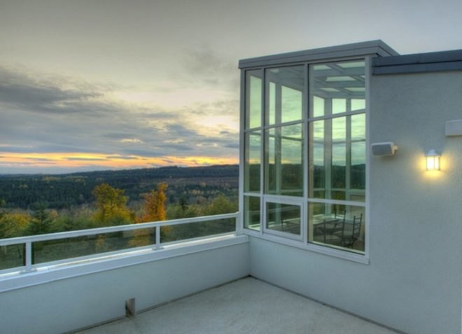 Northwest Designs, Northwest Designs Architects, Thomas Eco House, Stanwood, Washington, Mt. Rainier, green design, sustainable design, eco design, green design, energy efficiency, geothermal energy, passive design, thermal massing, insulation, solar energy,