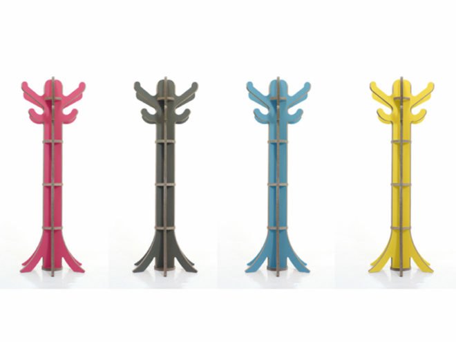 groopti, cardboard furniture, launch, eco, recycled, sustainable, coat stand, product design