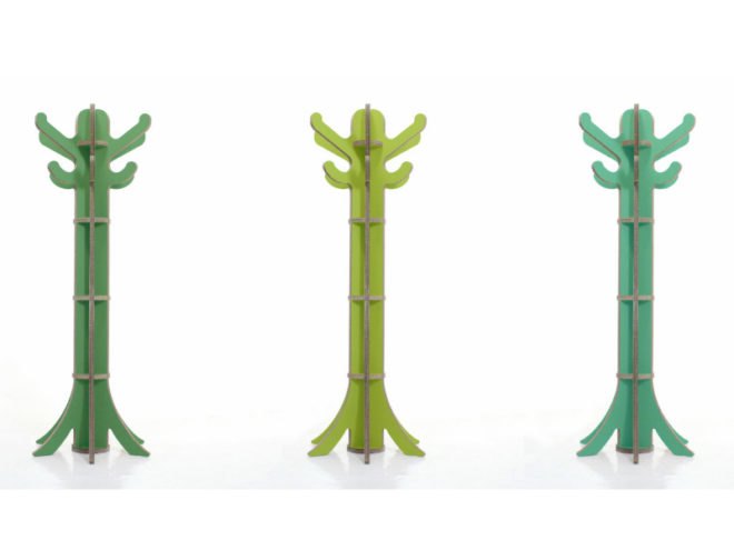 groopti, cardboard furniture, launch, eco, recycled, sustainable, coat stand, product design