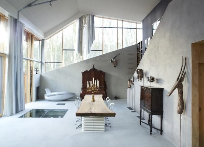 Dutch Mountain House, denieuwegeneratie, netherlands, solar power, photovoltaic panels, LED lighting, greywater, earth-covered home, insulation, daylighting, wood pellet heating, green design, sustainable design, eco design