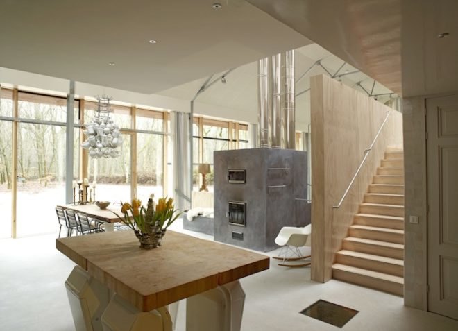 Dutch Mountain House, denieuwegeneratie, netherlands, solar power, photovoltaic panels, LED lighting, greywater, earth-covered home, insulation, daylighting, wood pellet heating, green design, sustainable design, eco design