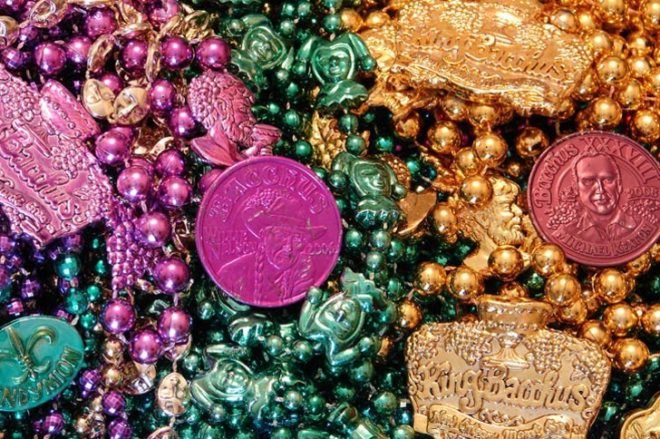 Mardi Gras, eco-friendly Mardi Gras, mardi gras throws