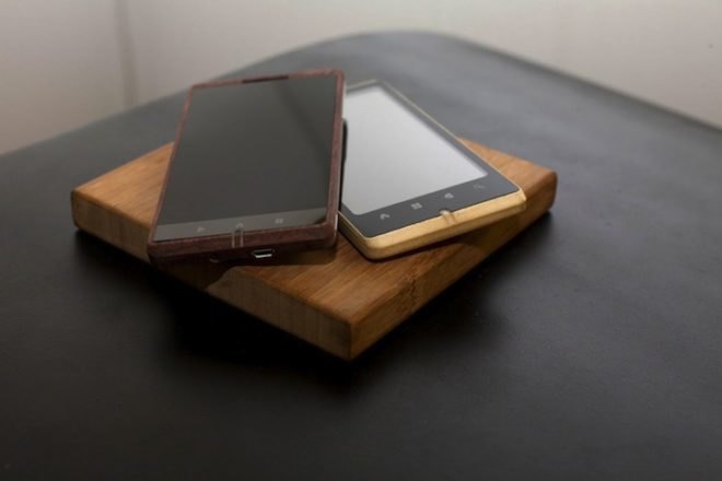 Kieron-Scott Woodhouse, ADzero, smartphone, bamboo smartphone, UK, green materials, cleantech, sustainable materials, renewable materials, bamboo, green materials, green design, sustainable design, green electronics, iPhone 4S, Android 4.0, Middlesex University