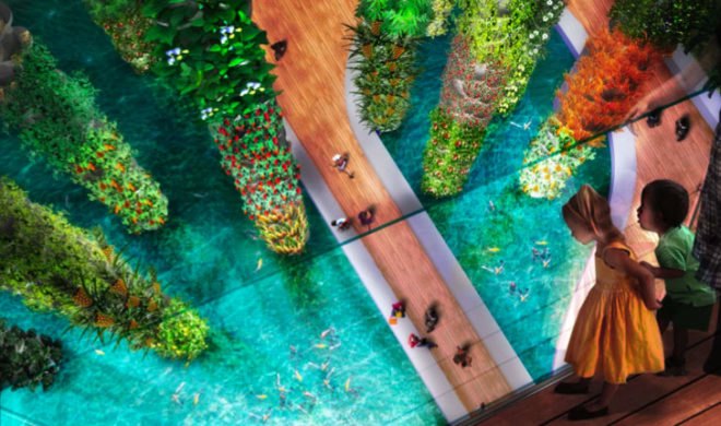 AECOM, BIG, Navy Pier, Bjarke Ingels, Chicago, parks, design competitions, green design, landscape design, green roofs, vertical farm, roof garden, green architecture, green design