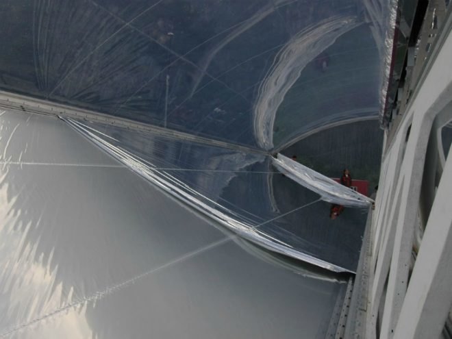 solar power, solar energy, concentrating solar power, csp, solar troughs, airlight, airlight energy, concrete solar troughs, air pillows, etfe, air pillow mirror, pneumatic mirrors, mirrors, solar thermal energy, switzerland, renewable energy, green design, green power, eco design