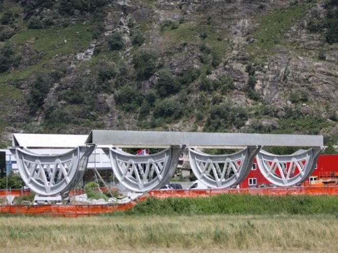 solar power, solar energy, concentrating solar power, csp, solar troughs, airlight, airlight energy, concrete solar troughs, air pillows, etfe, air pillow mirror, pneumatic mirrors, mirrors, solar thermal energy, switzerland, renewable energy, green design, green power, eco design